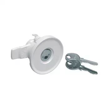 Hager FZ597N universellt skåplås med 2 nycklar, IP44, lås nr 1242E