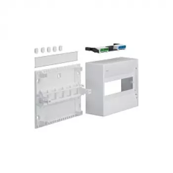 Hager GD110N Gamma minifördelare, 10 moduler, IP30, 1xPE 1xN