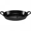 Staub Oval gjutjärnsgryta 28 cm svart