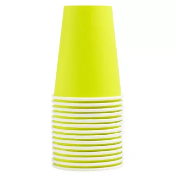 PROnappe 15 pappmuggar 200 ml, Kiwi Green (89113I)