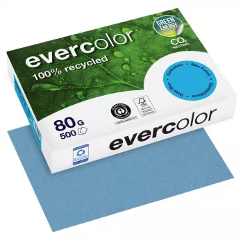 Exacompta Evercolor återvunnet papper mörkblå DIN A4 80 g/m² 500 ark