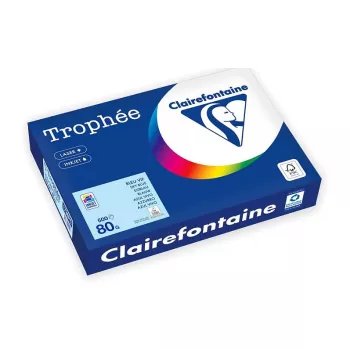 Clairefontaine Trophée Pastel A4 Kopieringspapper 80 g/m² Isblå 500 ark