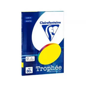 Clairefontaine Trophee kopieringspapper ljusgrön A4 80 g/m² 100 ark