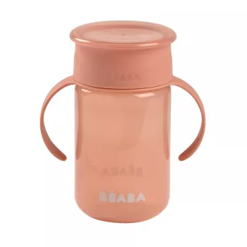 Beaba Träningsmugg 360° rosa 200 ml
