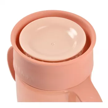 Beaba Träningsmugg 360° rosa 200 ml