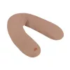 Beaba Big Flopsy amnings- och graviditetskudde Fleur de Coton Cacao