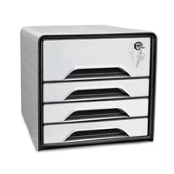 CEP Office Solution Smoove 7-311S lådbox vit/svart