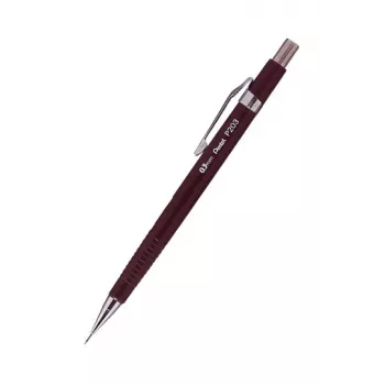 Pentel Sharp 200 tryckpenna 0,3 mm HB brun silver
