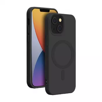 Bigben Interactive Soft Case med MagSafe för Apple iPhone 14, svart
