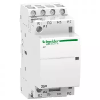 APC Schneider Electric A9C20837 Acti9 iTL Impulsrelä 2P 16A 230-240V AC DIN-skena vit