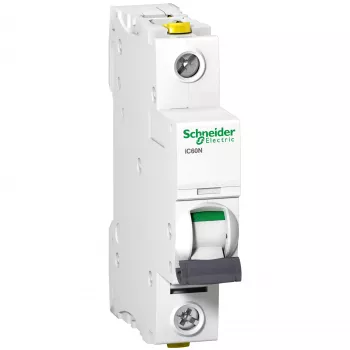Schneider Electric A9F03106 dvärgbrytare 6A 10kA 1P C-karakteristik Acti9 iC60N