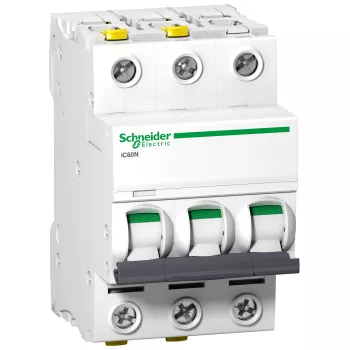 APC Schneider Electric A9F04340 dvärgbrytare 3P 40A C-karakteristik 10kA DIN-skena IP20