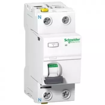 Schneider Electric A9Z21240 Acti9 iID jordfelsbrytare (RCCB) 2P 40A 30mA typ A 220-240V AC IP20 vit