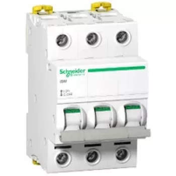 Schneider Electric Acti9 iSW A9S65363 3-polig frånskiljare 63A 400V AC vit