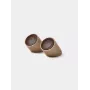 Lexon Ray högtalarset magnetiska Bluetooth-högtalare vivid gold LA132VG3