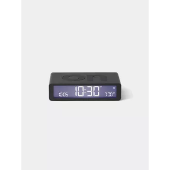 Lexon Flip Classic Alarm Clock Dark Grey LR157G3