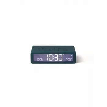Lexon Flip Classic Alarm Clock Dual-Sided Duck Blue LR157BF9