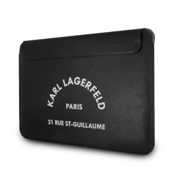 Karl Lagerfeld Sleeve KLCS133RSGSFBK 13 inch svart Saffiano RSG laptopfodral