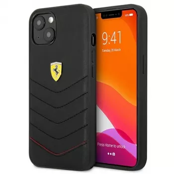 Ferrari FEHCP13SRQUK iPhone 13 Mini 5,4 inch svart hardcase Off Track Quilted