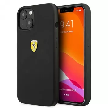 Ferrari FESSIHCP13SBK iPhone 13 mini 5,4 inch svart hårt skal silikon baksida