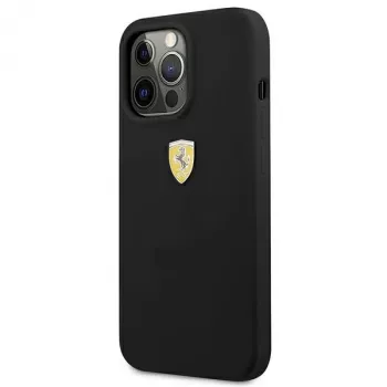 Ferrari FESSI Hard Case silikon för iPhone 13 Pro Max 6,7 inch svart