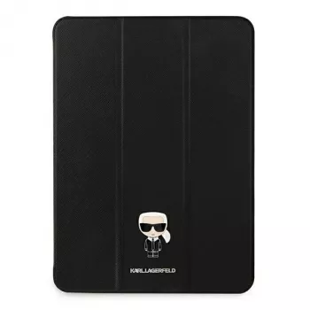 Karl Lagerfeld KLFC11OKMK Book Cover för iPad Pro 11 inch (2021) – svart Saffiano Karl Iconic