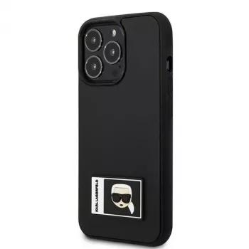 Karl Lagerfeld KLHCP13X3DKPK Ikonik Patch hårt skal för iPhone 13 Pro Max 6,7 inch svart
