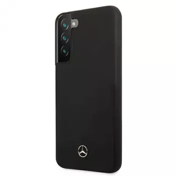 Mercedes-Benz MEHCS22MSILBK silikonskal för Samsung Galaxy S22+ (SM-S906) – svart