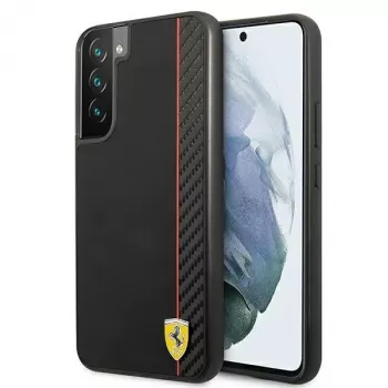 Ferrari FESAXHCS22MBK S22+ S906 svart hårt skal On Track Carbon Stripe