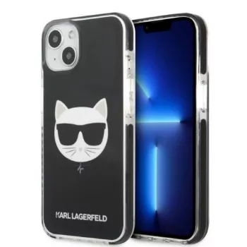 Karl Lagerfeld KLHCP13STPECK iPhone 13 mini 5,4 hårt skal svart Choupette Head