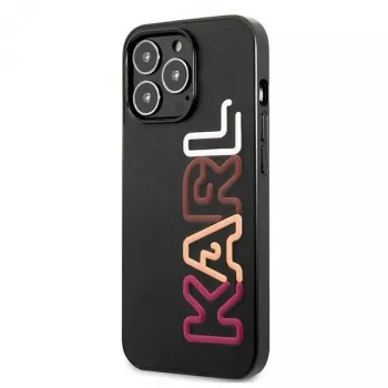 Karl Lagerfeld KLHCP13LPCOBK hårt skal för iPhone 13 Pro / iPhone 13 6,1 inch svart Multipink Brand