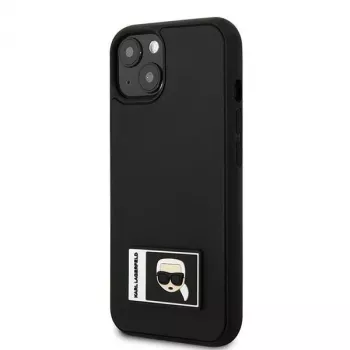 Karl Lagerfeld KLHCP13S3DKPK Ikonik Patch hårt skal för iPhone 13 mini, svart
