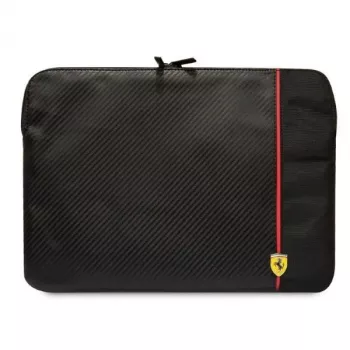 Ferrari Sleeve FECS14AXBK 14 inch Carbon & Smooth laptopfodral svart