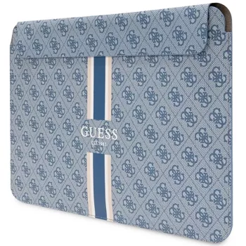 Guess Sleeve GUCS14P4RPSB 14 inch blå 4G Printed Stripes laptopfodral