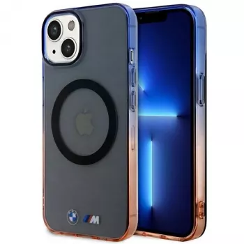 BMW iPhone 13/14/15 grått hårt skal Gradient Bumper MagSafe