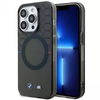 BMW Pattern MagSafe-skal för iPhone 13 Pro Max 6,7 inch grå