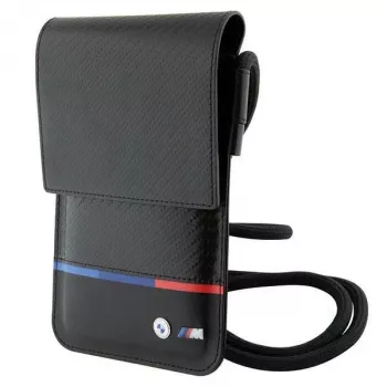 BMW Carbon Tricolor Line plånboksväska svart