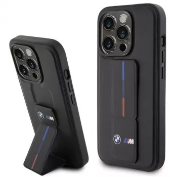 BMW hårt skal Grip Hot Stamp för iPhone 15 Pro 6,1 inch svart