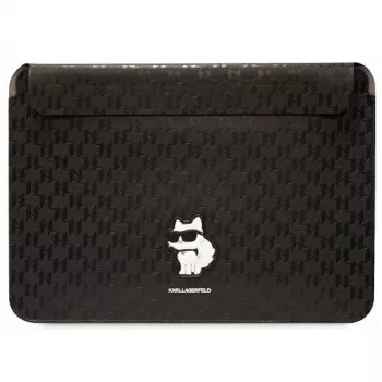 Karl Lagerfeld fodral KLCS16SAKHPCK 16 inch svart Saffiano Monogram Choupette laptopfodral