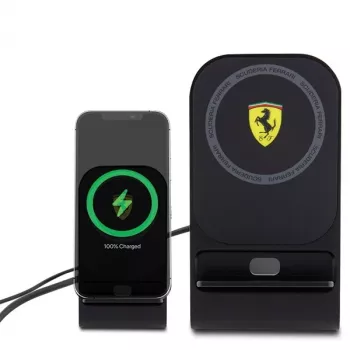 Ferrari 2023 Collection MagSafe 15W trådlös laddningsplatta - svart