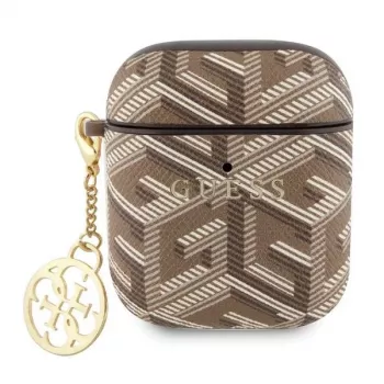 Guess GUA2PGCE4CW AirPods 1/2 skal brun GCube Charm