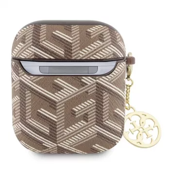 Guess GUA2PGCE4CW AirPods 1/2 skal brun GCube Charm