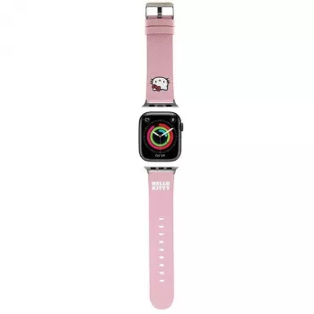 Hello Kitty HKAWMPGKHP silikonarmband för Apple Watch 38/40/41 mm rosa