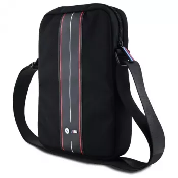 BMW M Collection surfplattfodral 8 inch svart nylon röd rand