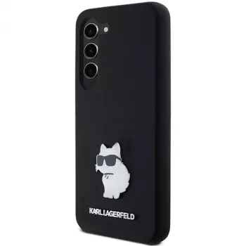 Karl Lagerfeld KLHCS23SSMHCNPK S23 S911 svart hårt skal silikon Choupette metallpin