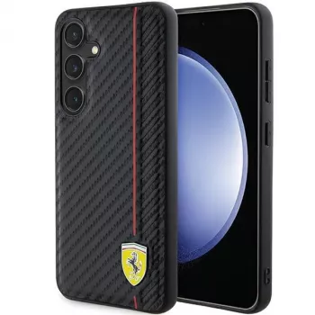 Ferrari FEHCS24MN3DUR S24+ S926 svart hårt skal Carbon Printed Line