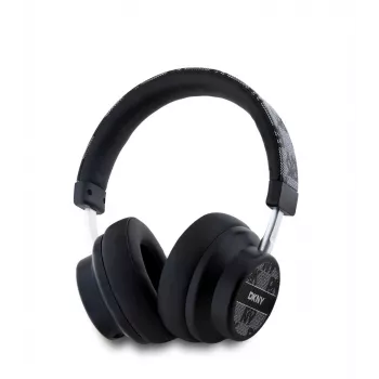 DKNY DKBHM2PCSHLK Bluetooth Over-Ear-hörlurar, svart rutigt mönster