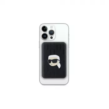KARL LAGERFELD KLPB5FPGKSKIHK trådlös powerbank 5000mAh 15W MagSafe svart