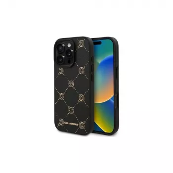 Karl Lagerfeld MagSafe Karl Head Case för iPhone 16 Pro Max (svart)