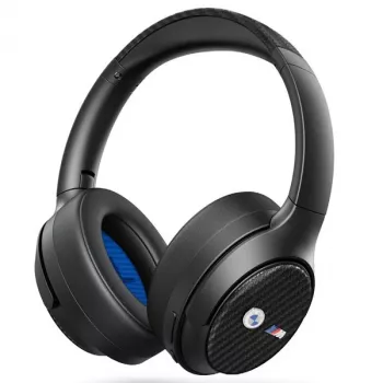 BMW over-ear Bluetooth-hörlurar ANC svarta med metallogotyper